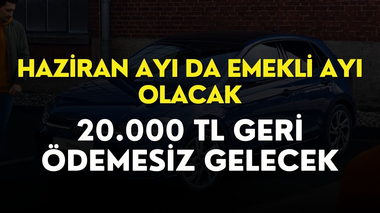 Emekli Paraya Para Demeyecek! O Şarta Cebe Anında 20.000 TL Geri Ödemesiz Girecek