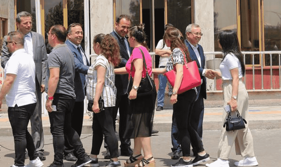 TÜ'de Bayramlaşma Töreni Gerçekleştirildi