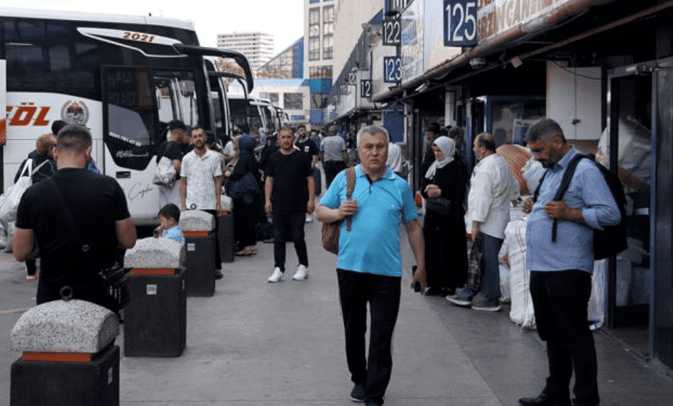 Otogarda Bayram Yoğunluğu Devam Ediyor