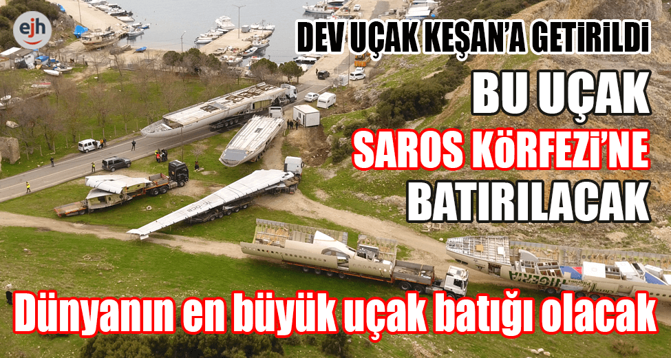 Bu Uçak Saros Körfezi'ne Batırılacak