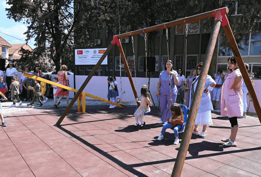 Ergene Belediyesi'nden Kardeş Kente Çocuk Parkı