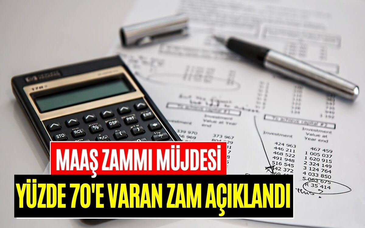 Bugün Maaşlara Yüzde 70’e Varan Zam Yapılacağı Açıklandı! Bayram Ettiren Müjde Duyuruldu