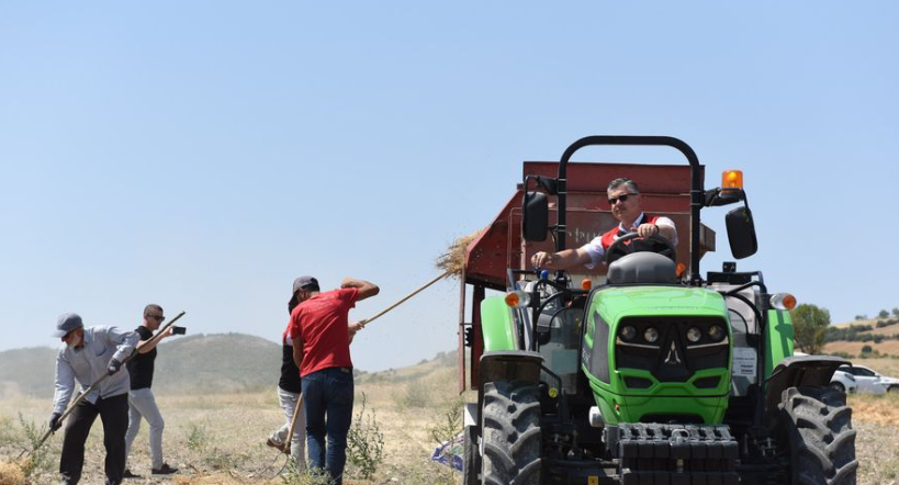 Sertifikalı Ve Yerli Üretimde Hasat Yapıldı