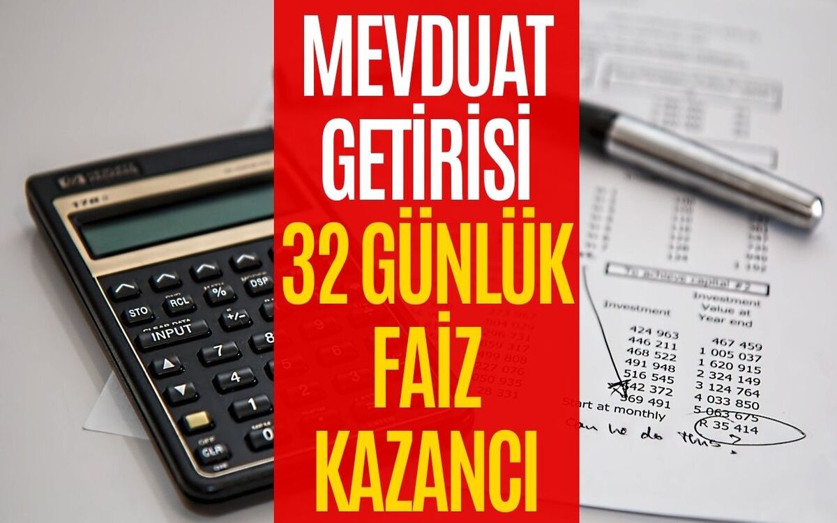 Temmuz 2023 Mevduat Faizi Kazancı Hesaplaması! 150.000 TL’nin 32 Günlük Getirisi Açıklandı