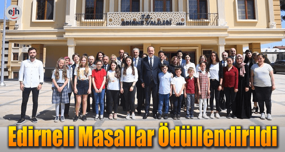 Edirneli Masallar Ödüllendirildi