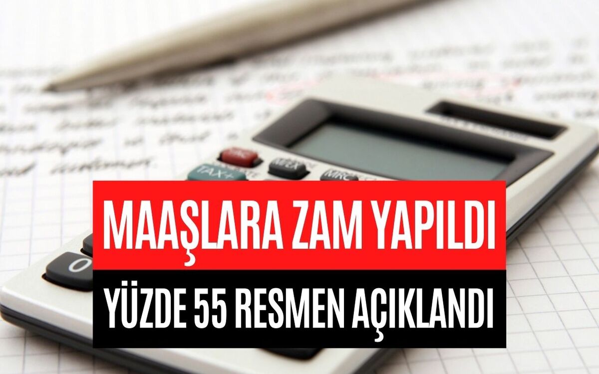 Zam Müjdesi! Maaşlara Yüzde 55 Zam Yapılması İçin Anlaşmaya Varıldı