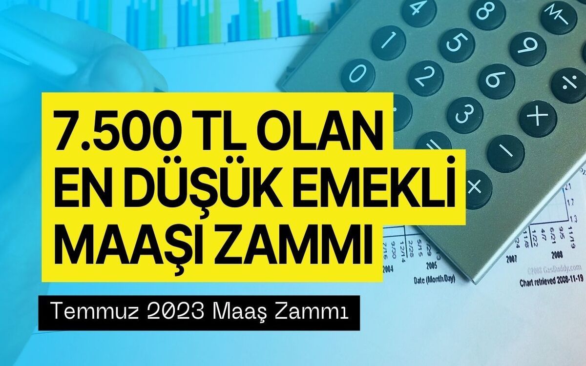 7.500 TL Emekli Maaşı Alanlara Müjde! Emekli Zammı Noktasına Virgülüne Kadar Hesaplandı