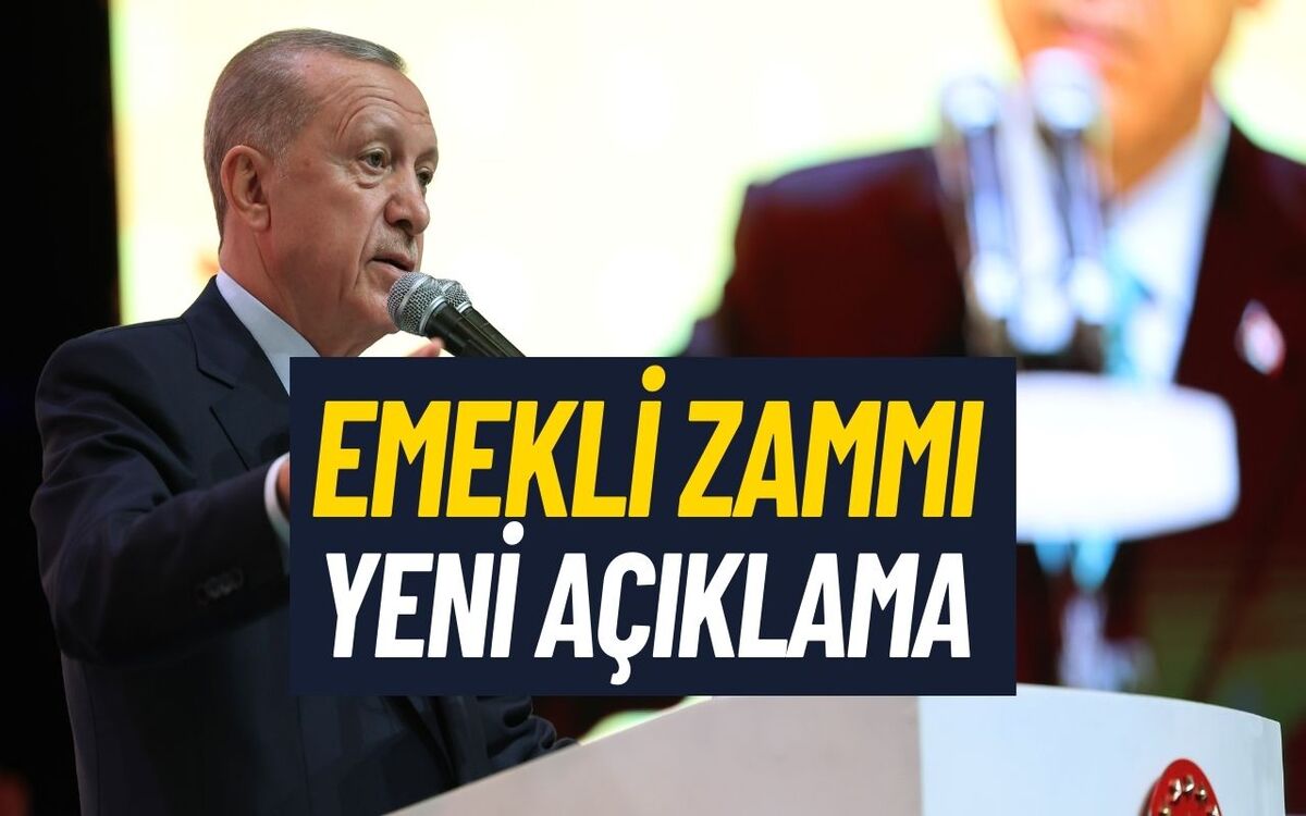 Emekli Maaşlarına Zam İçin Tarih Verildi! Cumhurbaşkanı Erdoğan Bugün Açıklama Yaptı