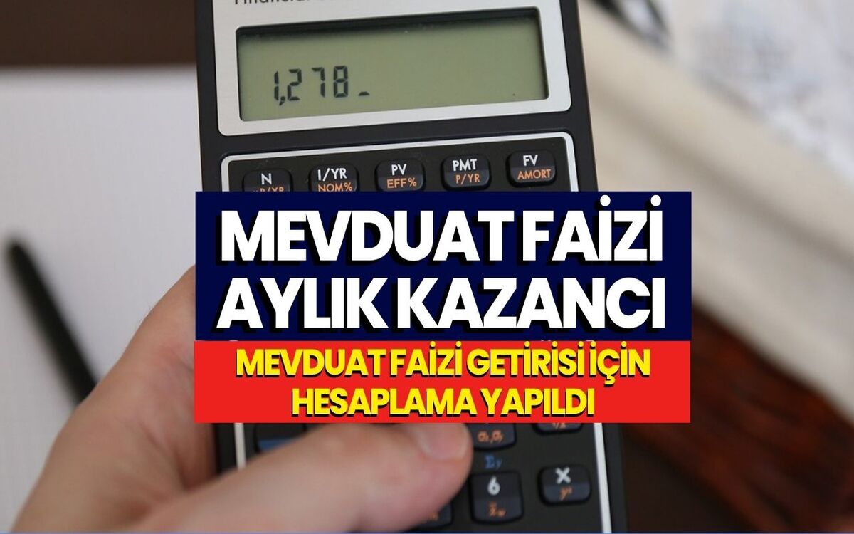 Bankaya Temmuz Ayında Para Yatıracaklara Müjde! Bir Ayda 5.778 TL Mevduat Faizi Kazancı