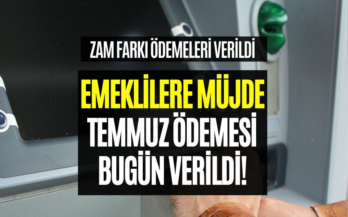 Emeklilere Müjde! Milyonlarca Emeklinin Hesabına Bugün Zam Farkı Yattı