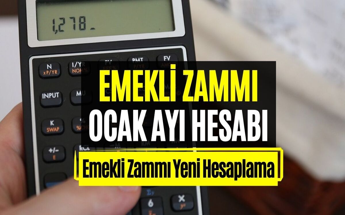 Emekli Maaşlarının Yılbaşında Ne Kadar Olacağı Hesaplandı! Emekli Maaş Zammında Son Durum