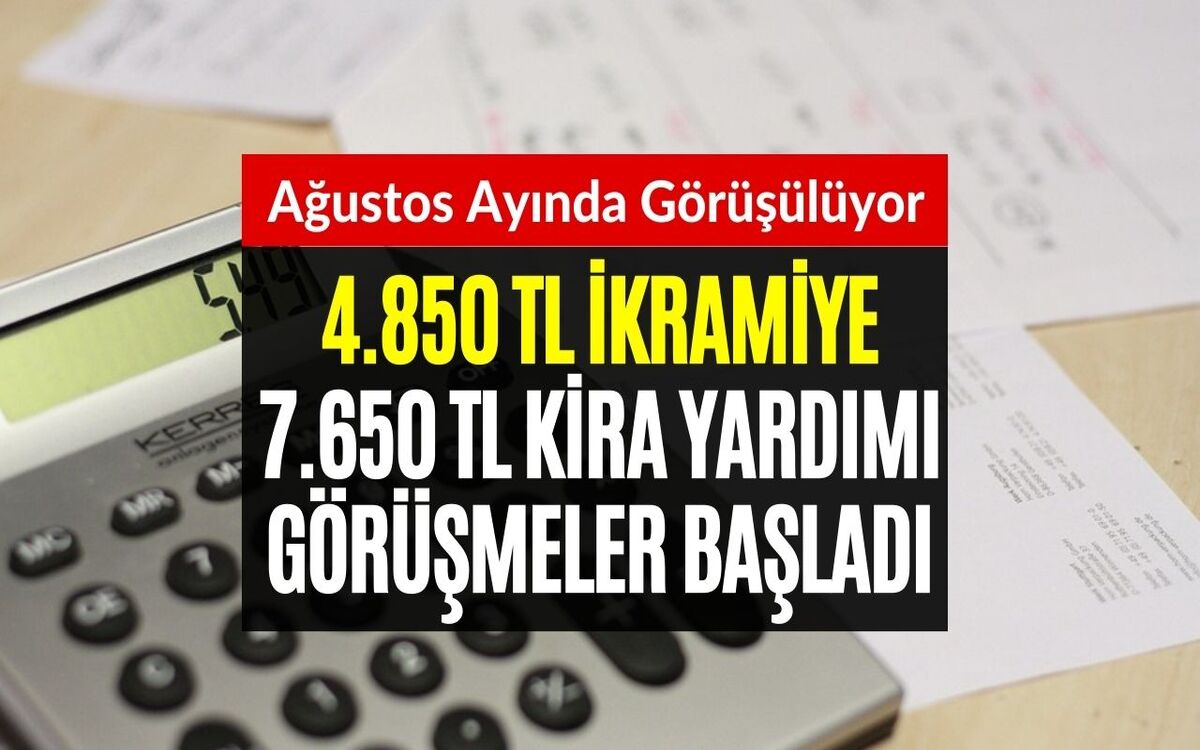 Milyonlarca Kişiye 4 Bin 850 TL Bayram İkramiyesi, 7 Bin 650 TL Kira Yardımı Teklifi! Nefesler Tutuldu Süreç Başladı