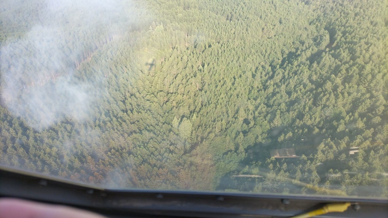 Çanakkale'de Orman Yangını Çıktı