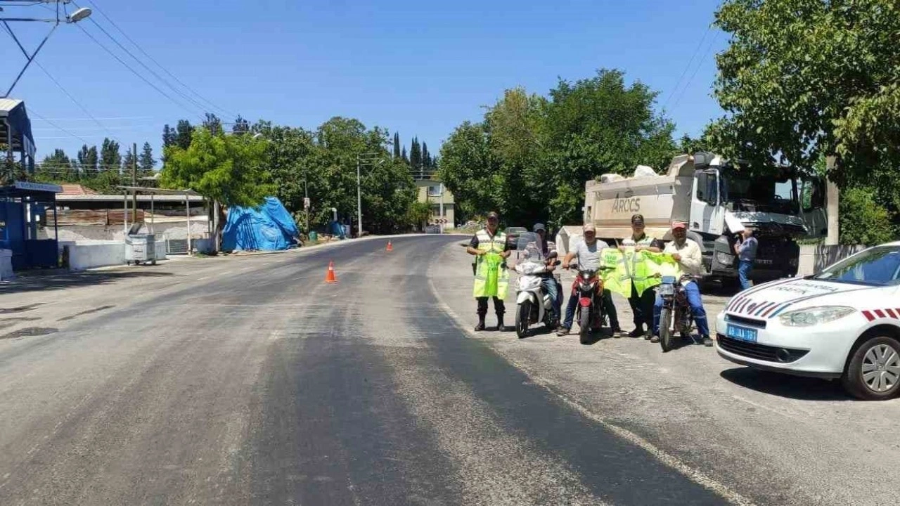 Kırklareli'nde Motosiklet Sürücülerine Kaskın Önemi Anlatıldı