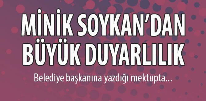 Minik Soykan'dan Büyük Duyarlılık