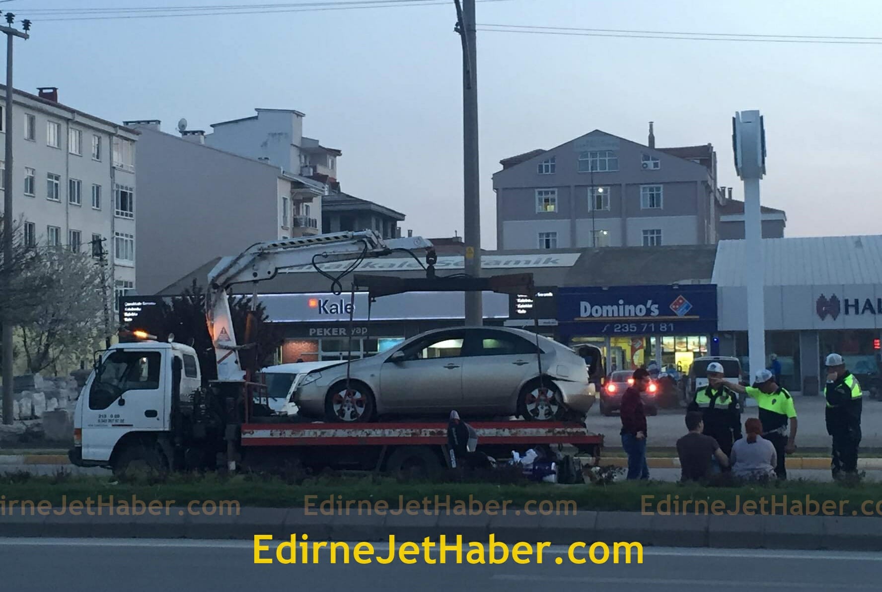 Edirne'de Trafik Kazası