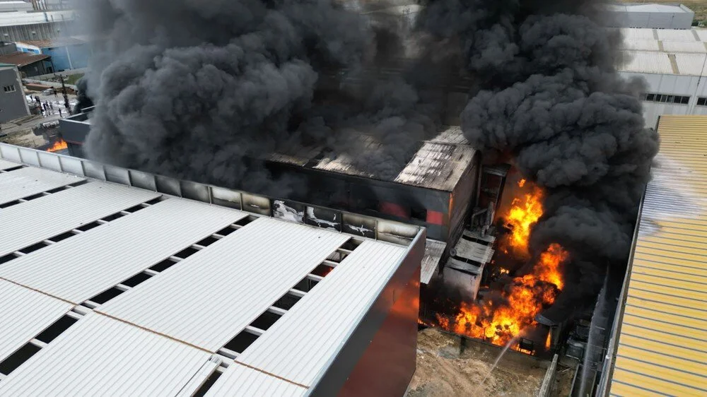 Tekirdağ'daki Kimya Fabrikası Yangınında Son Durum