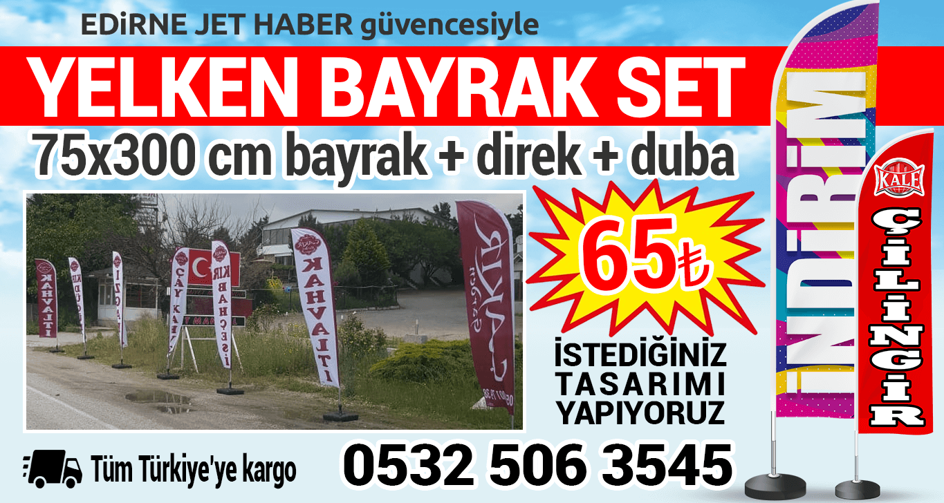 Yelken Bayrak Set