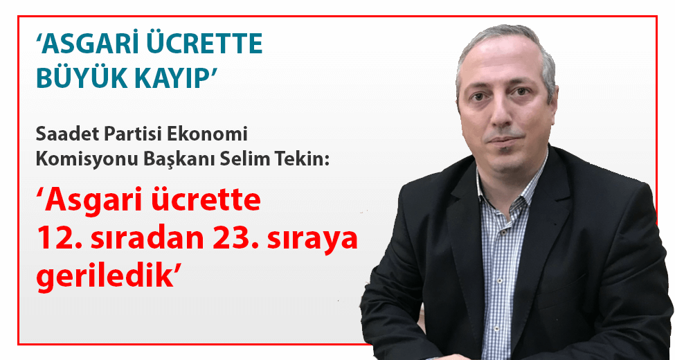 "Asgari Ücrette Büyük Kayıp"