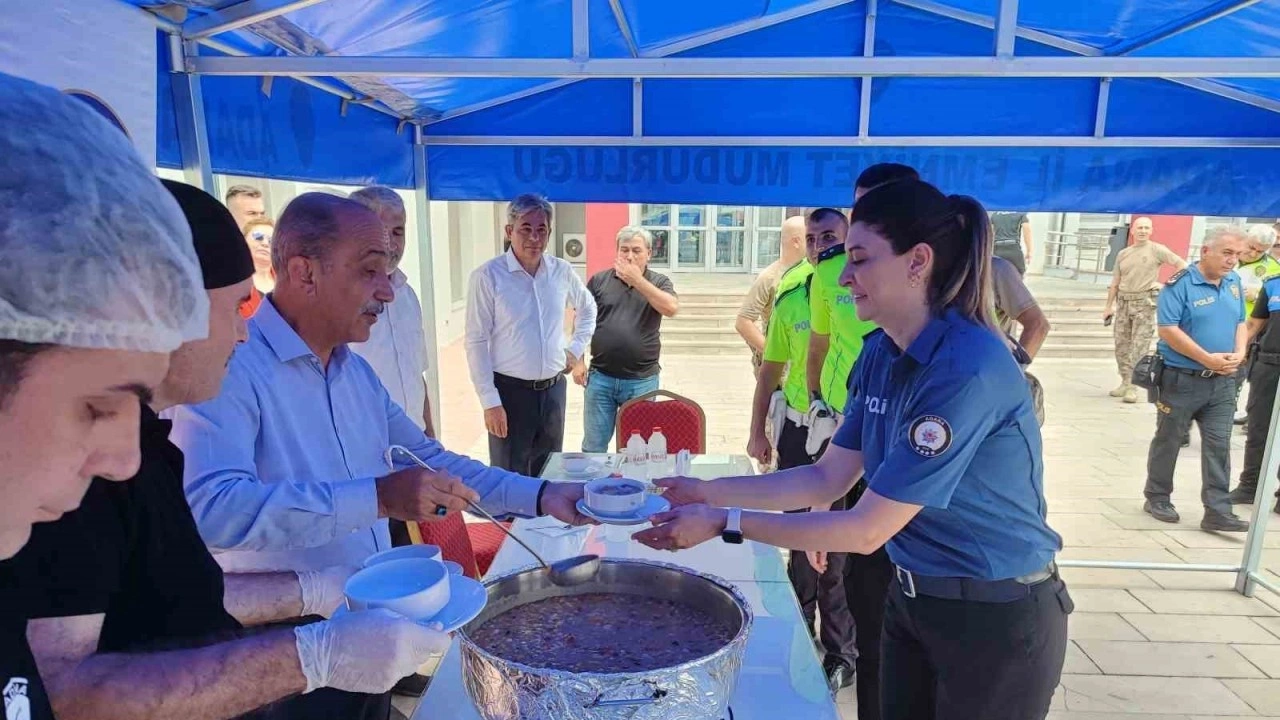 Edirne Emniyet Müdürlüğü'nde Aşure Ziyafeti