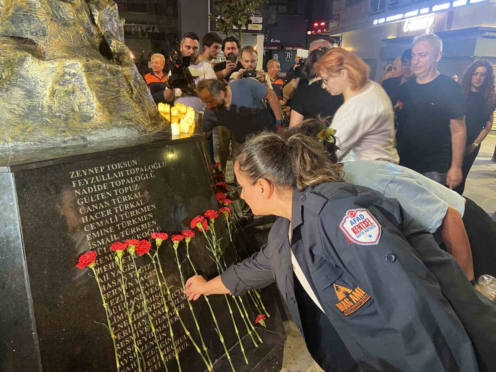 Marmara Depremi'nde Yaşamını Yitirenler Anıldı