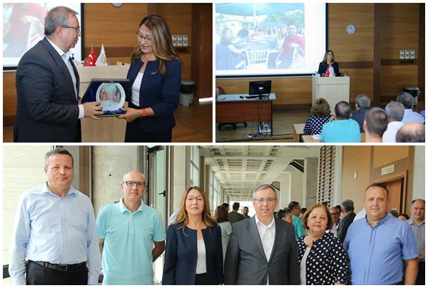 TÜ'de Prof. Dr. Meryem Aktoz için Tören Düzenlendi