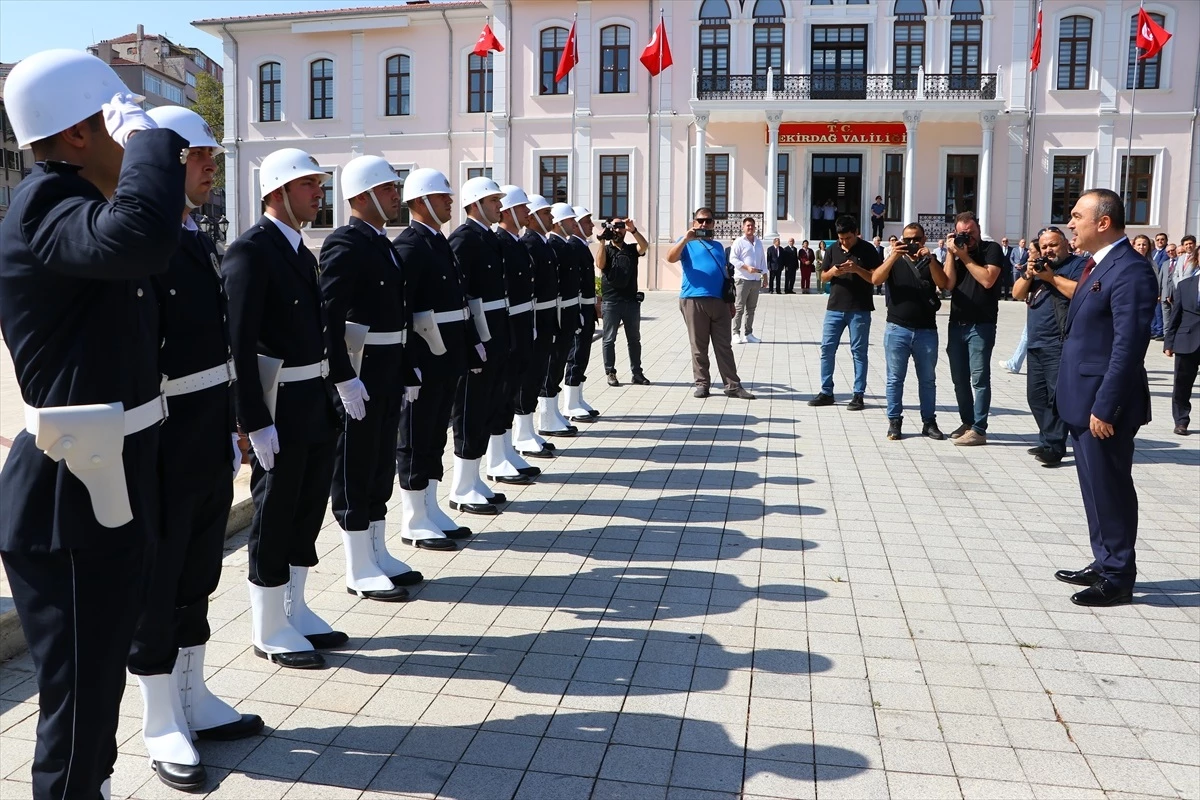 Tekirdağ Valisi Recep Soytürk Görevine Başladı