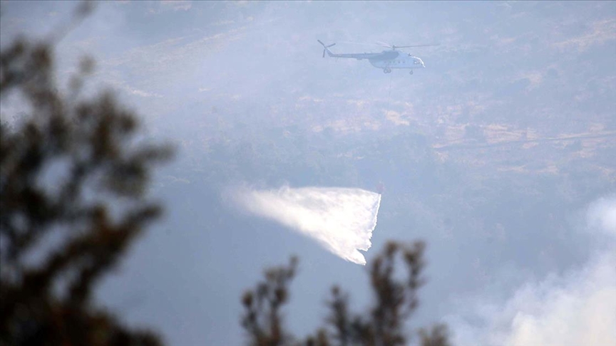 Çanakkale'de Orman Yangını Korkuttu