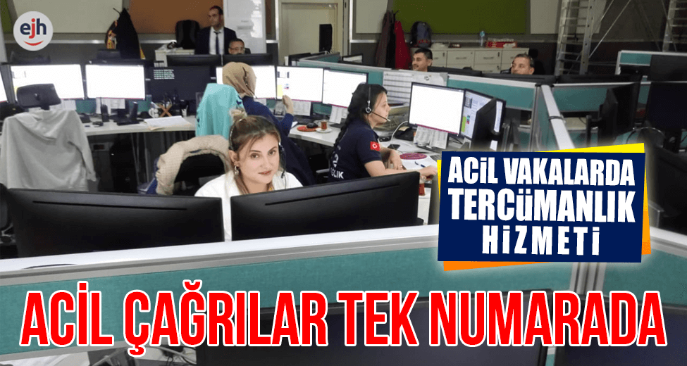 İtfaiye, Ambulans, Polis, Jandarma, AFAD Tek Numarada