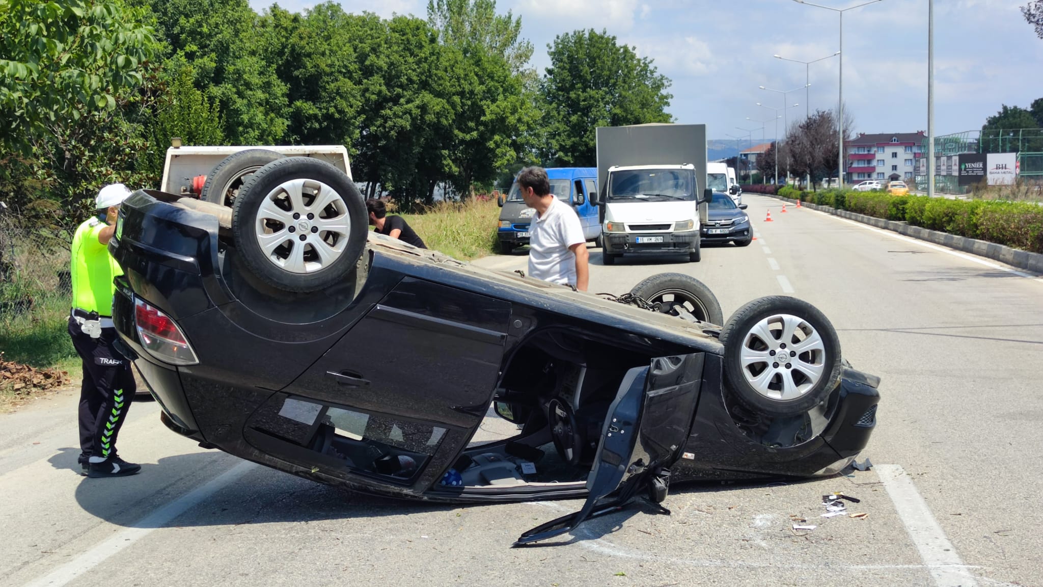 Feci Kazada 1’i Çocuk 3 Kişi Yaralandı