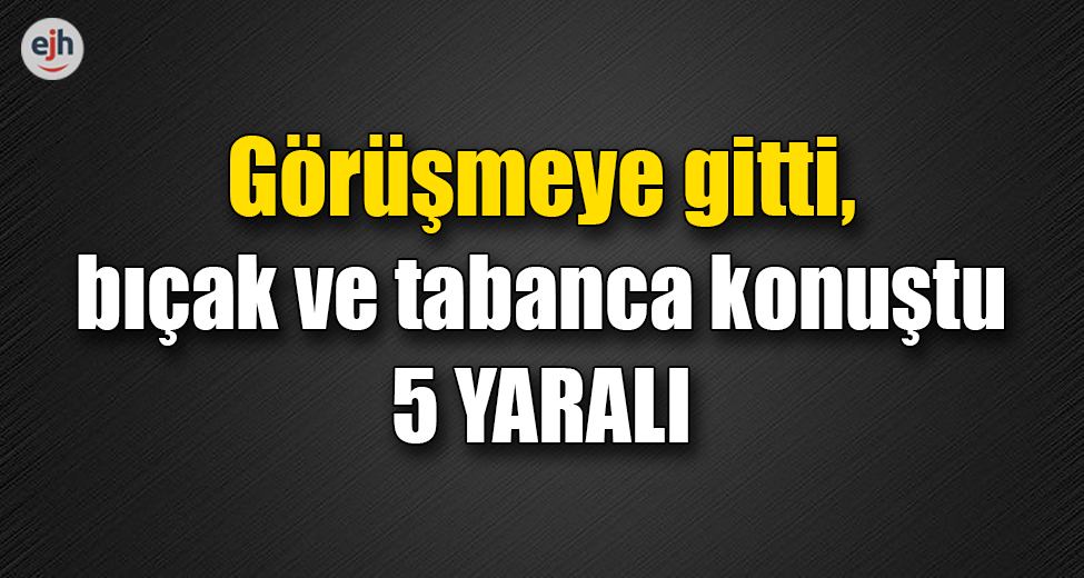 Görüşmeye Gitti, Bıçak ve Tabanca Konuştu