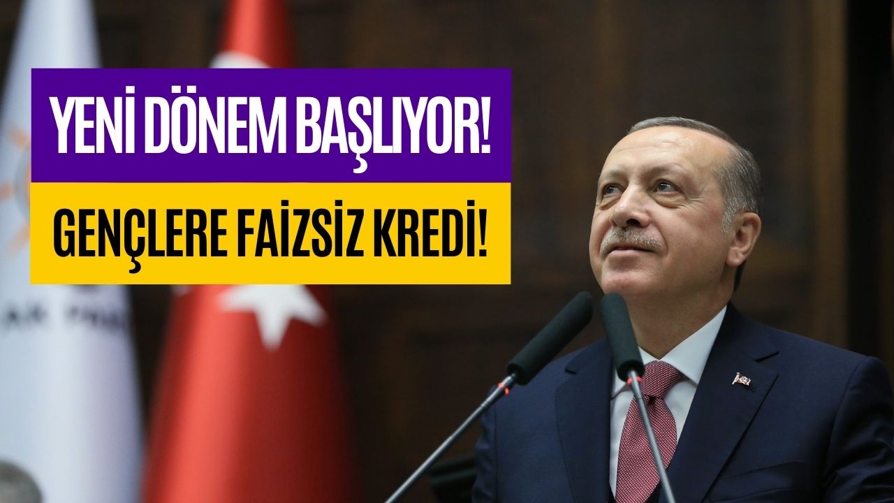 Cumhurbaşkanı Duyurmuştu! Sadece Gençlere Faizsiz 150 Bin TL Kredi Verilecek