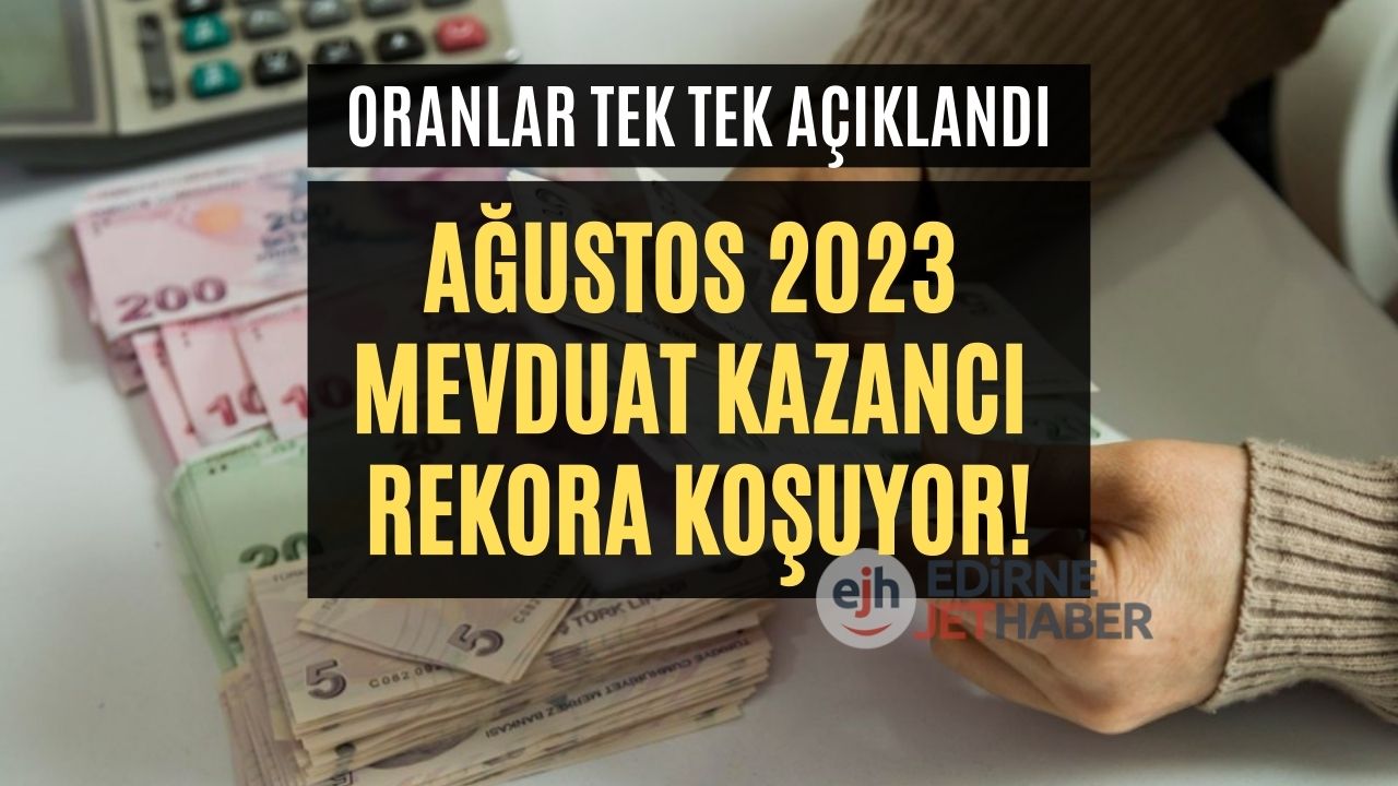 30 Günde 9955 Lira Mevduat Kazancı! Birikimi Olana Ağustos Ayında Maaş Gibi Ödeme