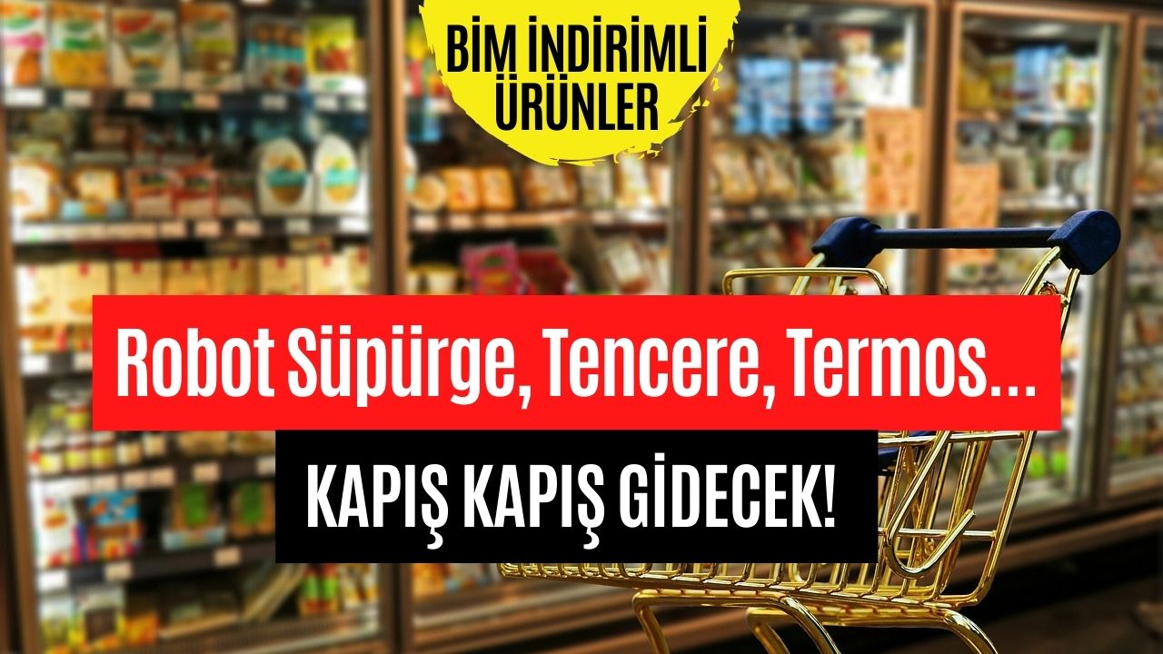 Robot Süpürge, Tencere, Ankastre Set ve Termosta BİM İndirimi! 1 Eylül 2023 BİM Aktüel Kataloğu