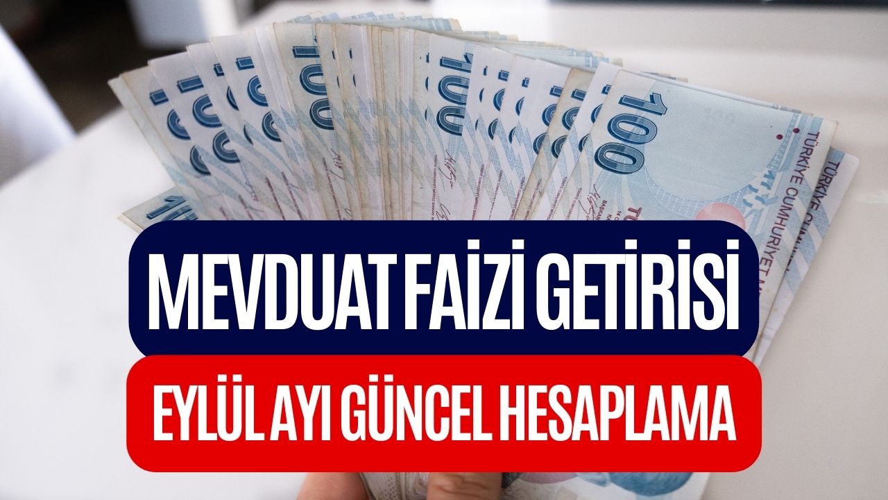 350 Bin TL’nin Mevduat Faizi Getirisi Hesaplandı! Mevduat Faizi Kazancı Bayram Ettirecek