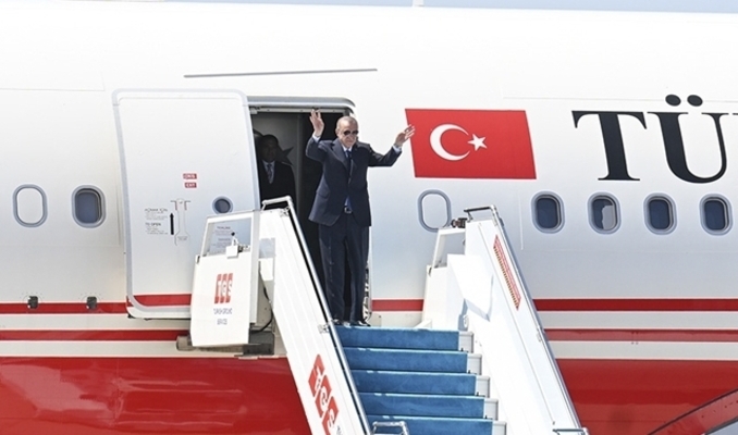 Cumhurbaşkanı Erdoğan Rusya'ya Gitti