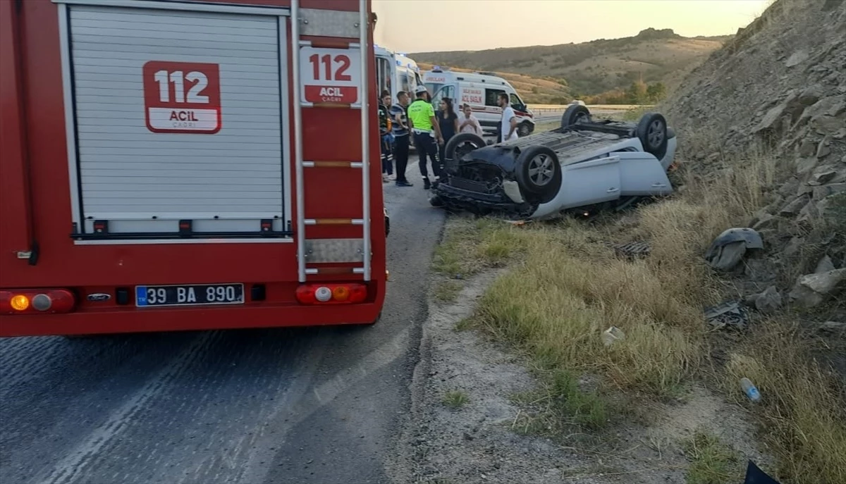 Kırklareli'nde Feci Kaza: 5 Yaralı