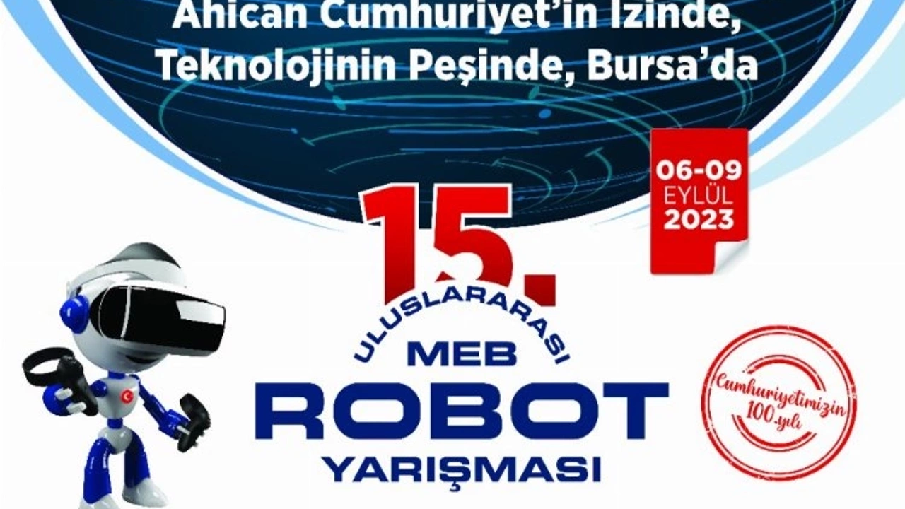 15. Uluslararası Meb Robot Yarışması Başlıyor