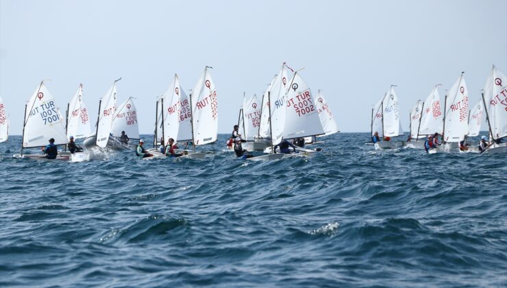 7. Uluslararası Süleymanpaşa Optimist Cup Yelken Yarışları Sürüyor