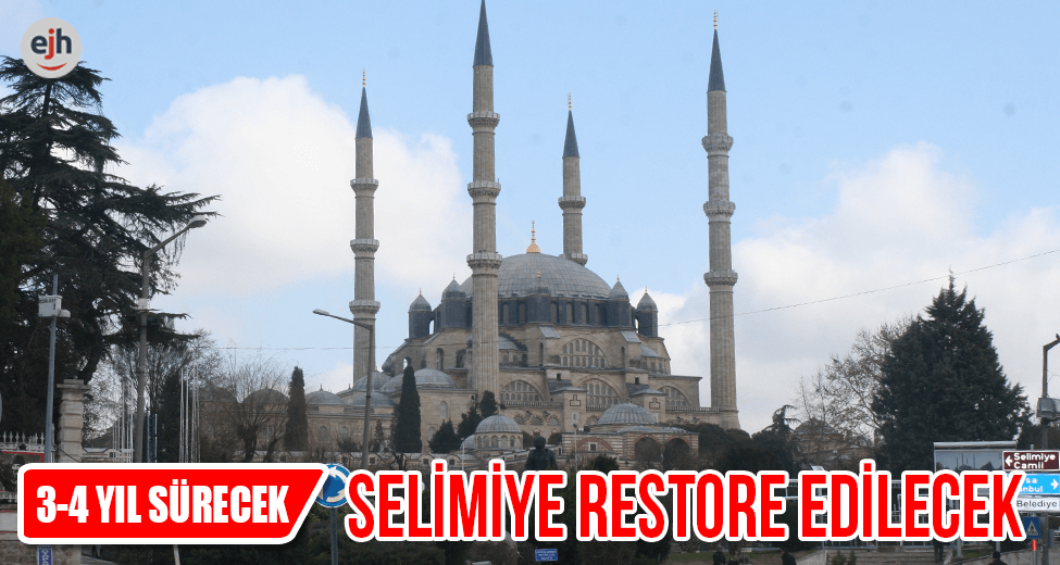 Selimiye Camii Restore Edilecek