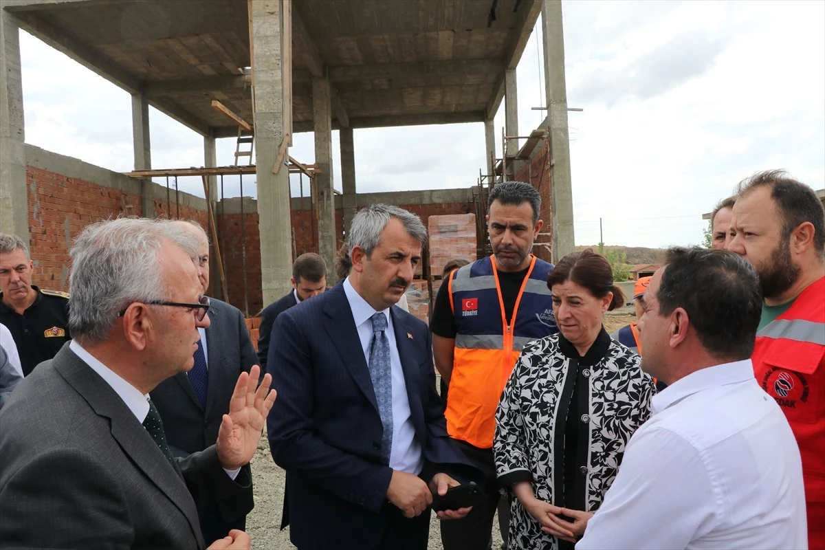 Valisi Sezer'den Keşan'daki Projelere İnceleme