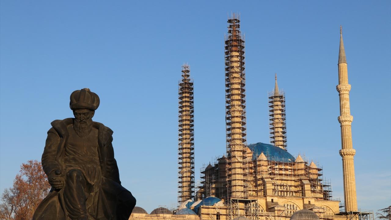 Selimiye Camisi'nin Restorasyon Çalışmaları Bitecek