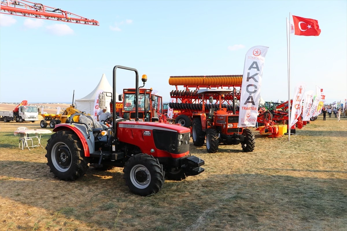 Tekirdağ'da 13. Tarım Ve Teknoloji Günleri Fuarı Açıldı