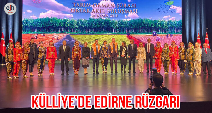 Cumhurbaşkanlığı Külliyesi'nde Edirne Rüzgarı