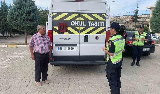 Kırklareli'ndeki Okul Servis Araçları Denetlendi