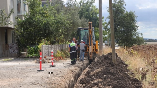 Vize'de Dördüncü Etap Doğal Gaz Çalışmaları Başladı