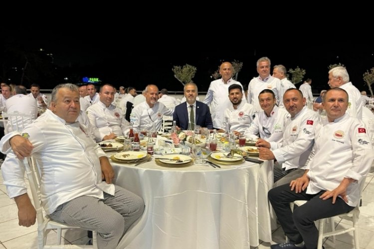 2. Bursa Gastronomi Festivali'nde Gala Yemeği Verildi