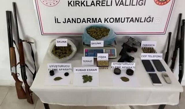 Kırklareli'ndeki Çiftlikte 103 Kilogram Esrar Ele Geçirildi