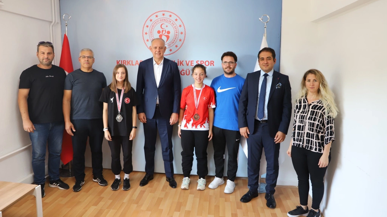 Müdür Babuşçu Başarılı Sporcuları Ağırladı