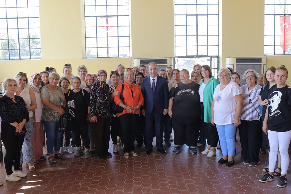 Başkan Gürkan'dan Edirne Belediyesi Türk Kültürü El Sanatları Üretim ve Geliştirme Merkezi'ne Ziyaret